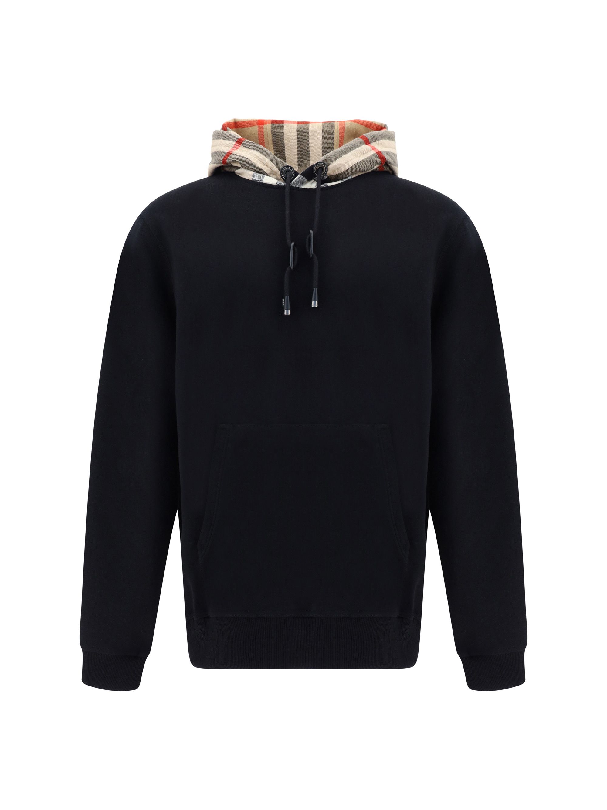 image of Burberry Samuel Hoodie in Black, Men's (Size Medium)