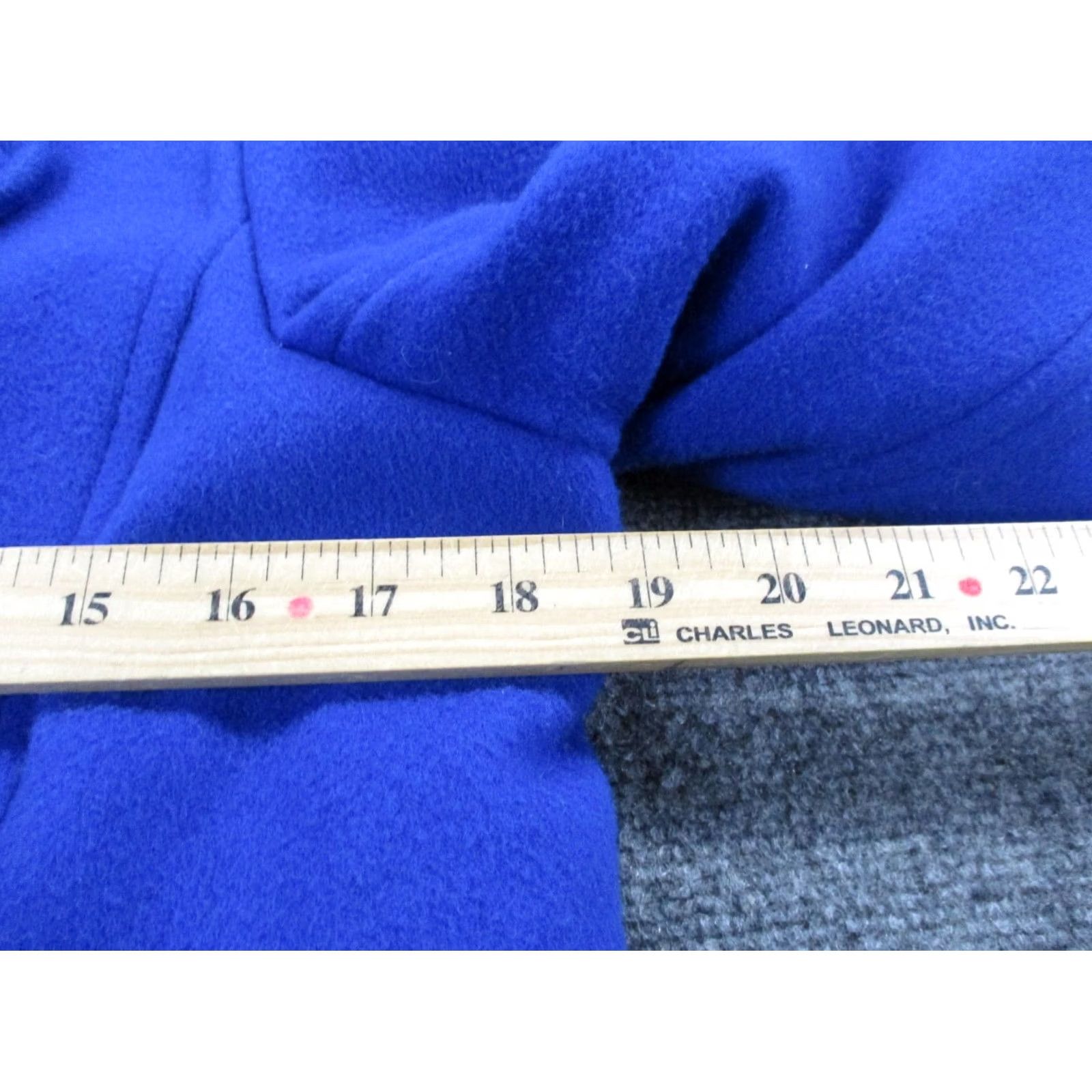 Vintage VINTAGE LL Bean Jacket Womens 6P Petite Blue Wool Parka Coat Long Button Pockets Mens Womens Boys Girls Size M / US 6-8 / IT 42-44 - 5 Thumbnail