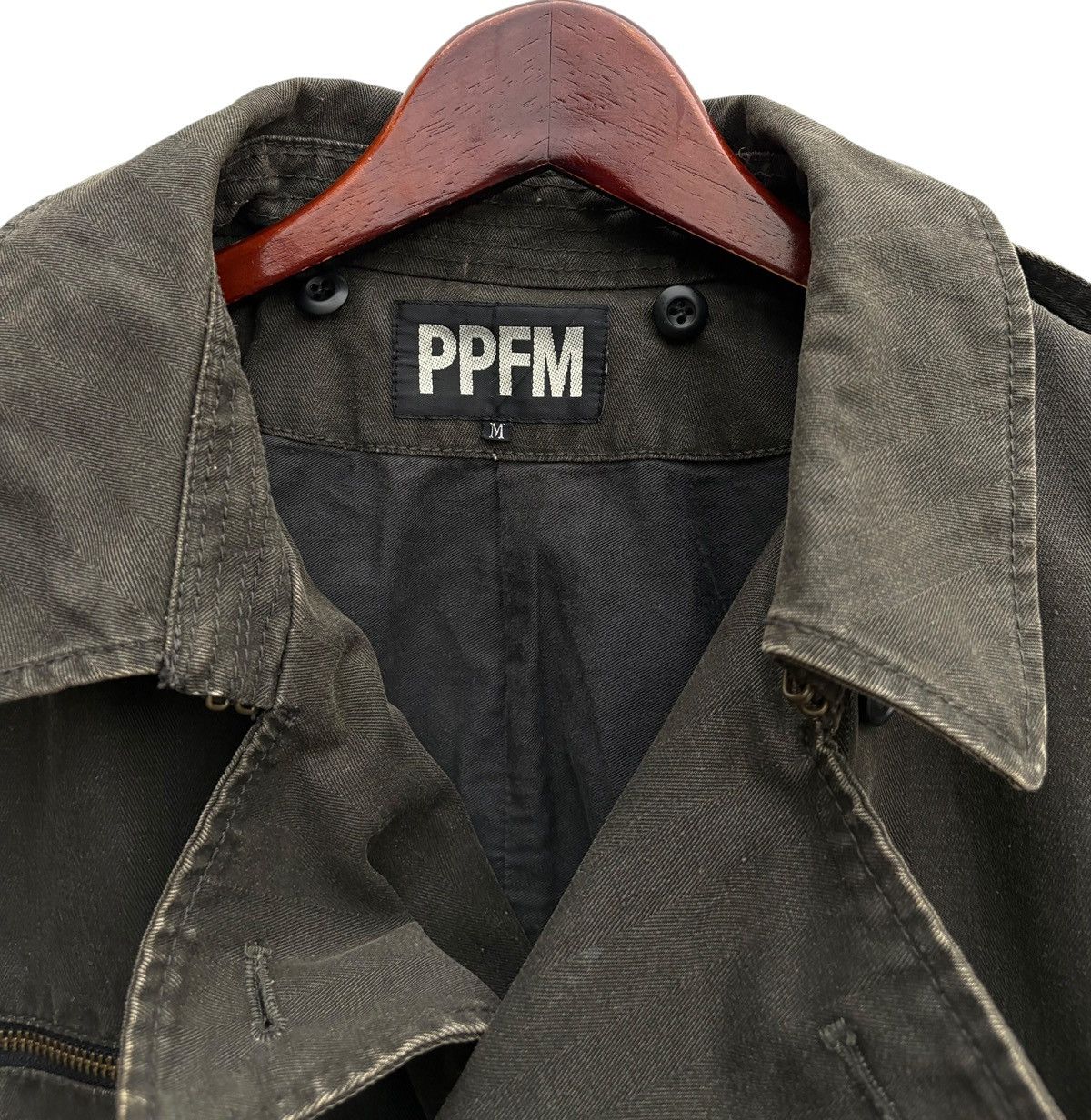 PPFM Ppfm Double Collar Japan Streetwear Jacket Size US M / EU 48-50 / 2 - 2 Thumbnail