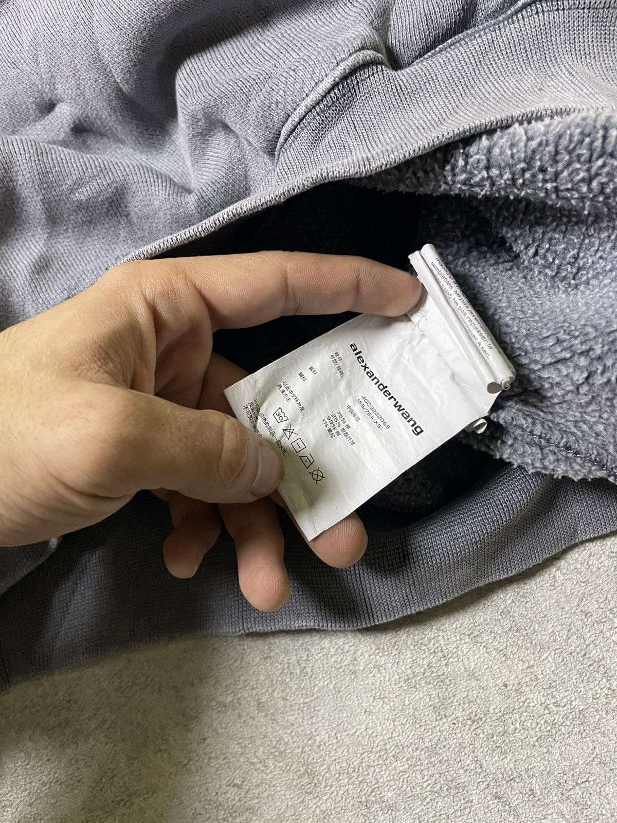 Alexander Wang Distress Yzy Gap Fit Very Rare color | Alexander Wang Hoodie Size US M / EU 48-50 / 2 - 16 Thumbnail