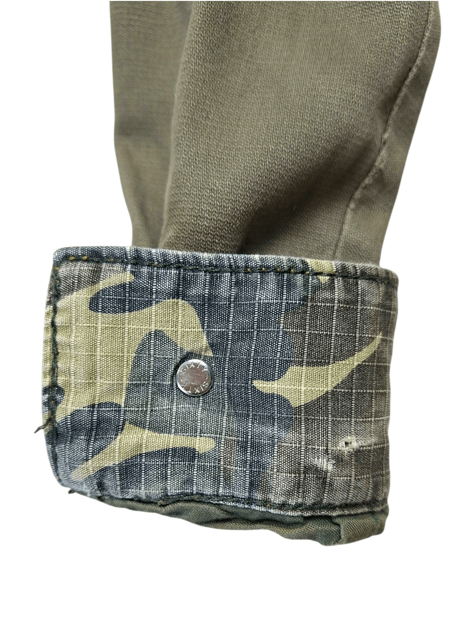 Miss Sixty Miss Sixty Military Jacket Khaki Green Utility Bomber Size S / US 4 / IT 40 - 17 Thumbnail