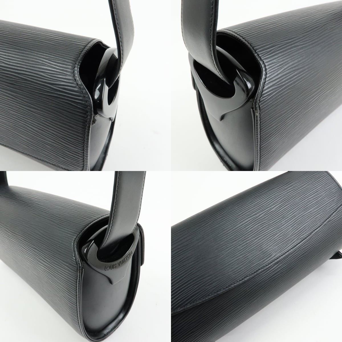 Louis Vuitton Louis Vuitton Epi Nocturne GM Shoulder Bag Leather Black Size ONE SIZE - 6 Thumbnail