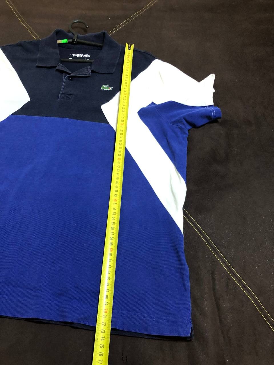 Lacoste LACOSTE Mens Polo Shirt Spotted Cotton Size US XXL / EU 58 / 5 - 9 Thumbnail