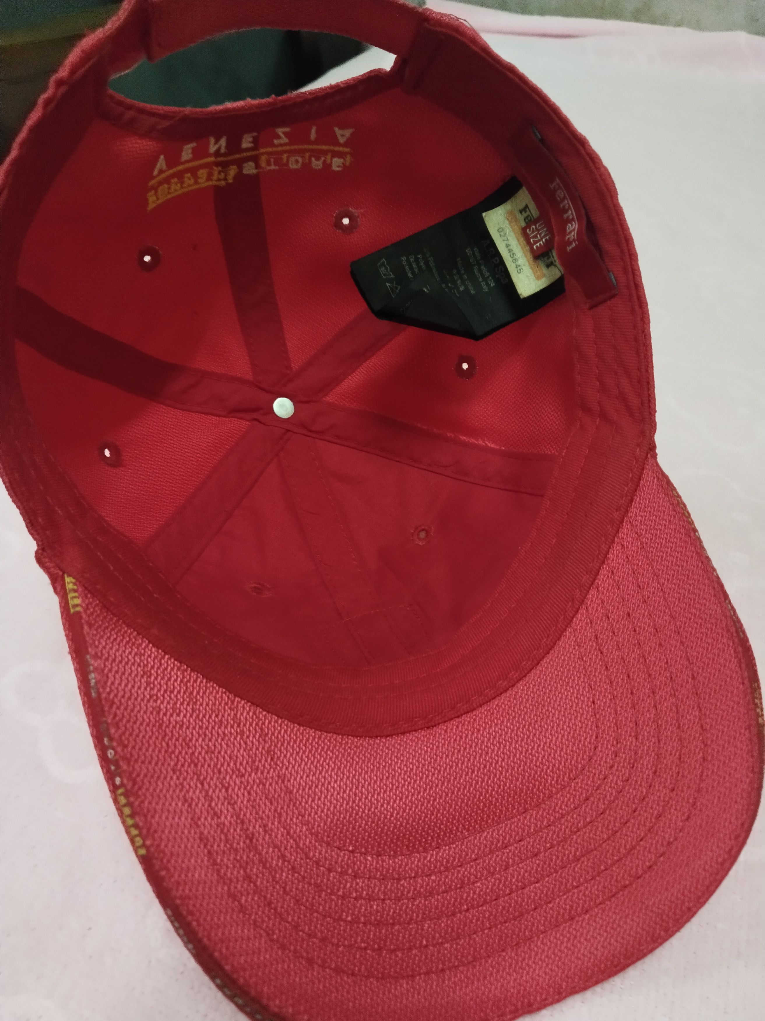 Barena Venezia FERRARI STORE VENEZIA OFFICIAL PRODUCT CAP Size ONE SIZE - 5 Thumbnail