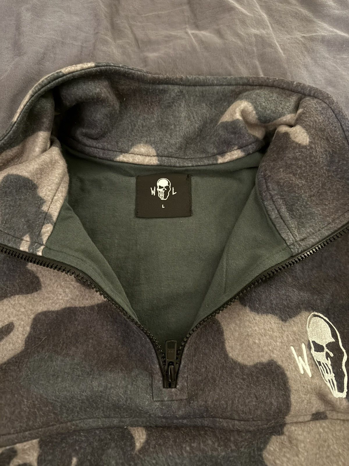 Warren Lotas Warren Lotas Camo Polar Fleece Sweatshirt Size US L / EU 52-54 / 3 - 3 Thumbnail