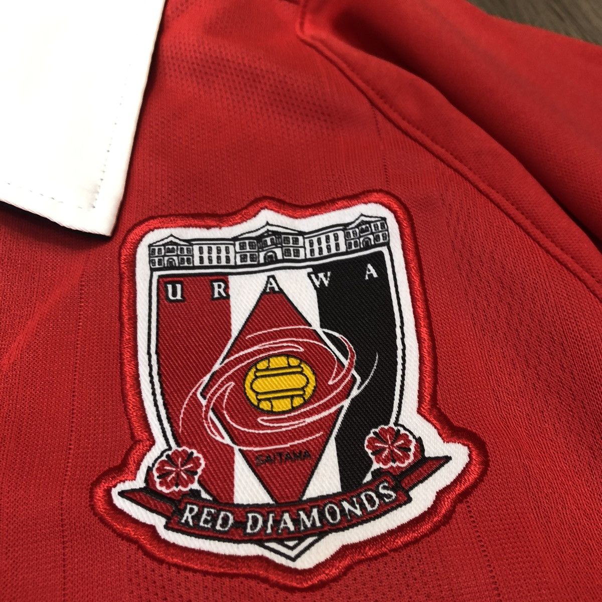 Puma × Vintage Urawa reds 2003 vintage home shirt #9 Nagai Size US L / EU 52-54 / 3 - 8 Thumbnail