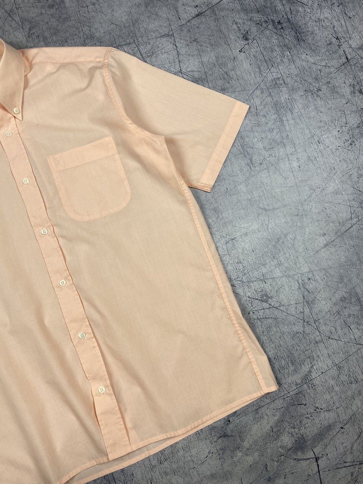 Vintage × Yves Saint Laurent Vintage Yves Saint Laurent Button Up Shirt Size US M / EU 48-50 / 2 - 4 Thumbnail