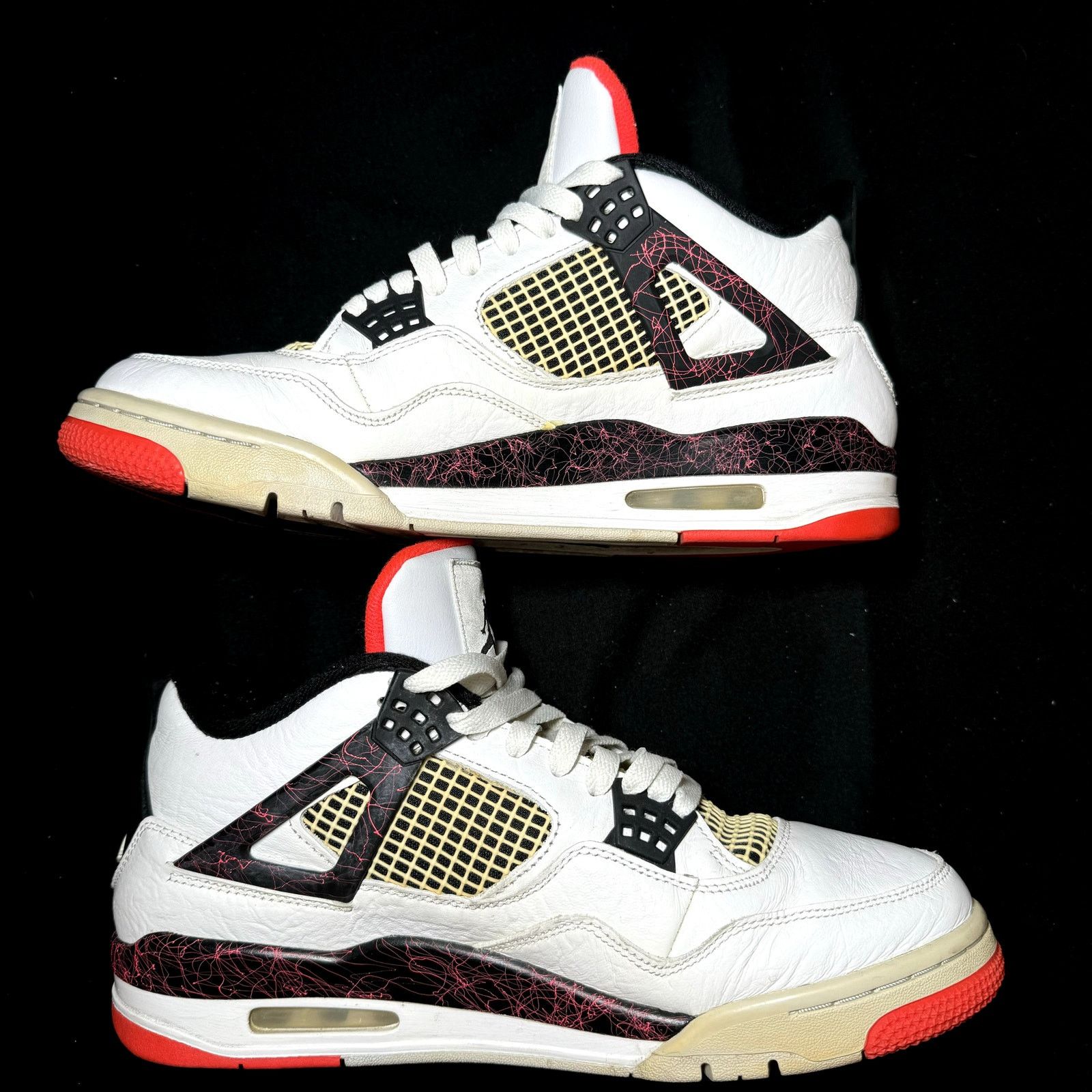 Jordan Brand × Nike Nike Air Jordan 4 Retro Pale Citron Men's Shoes - Size 10.5 Size US 10.5 / EU 43-44 - 3 Thumbnail