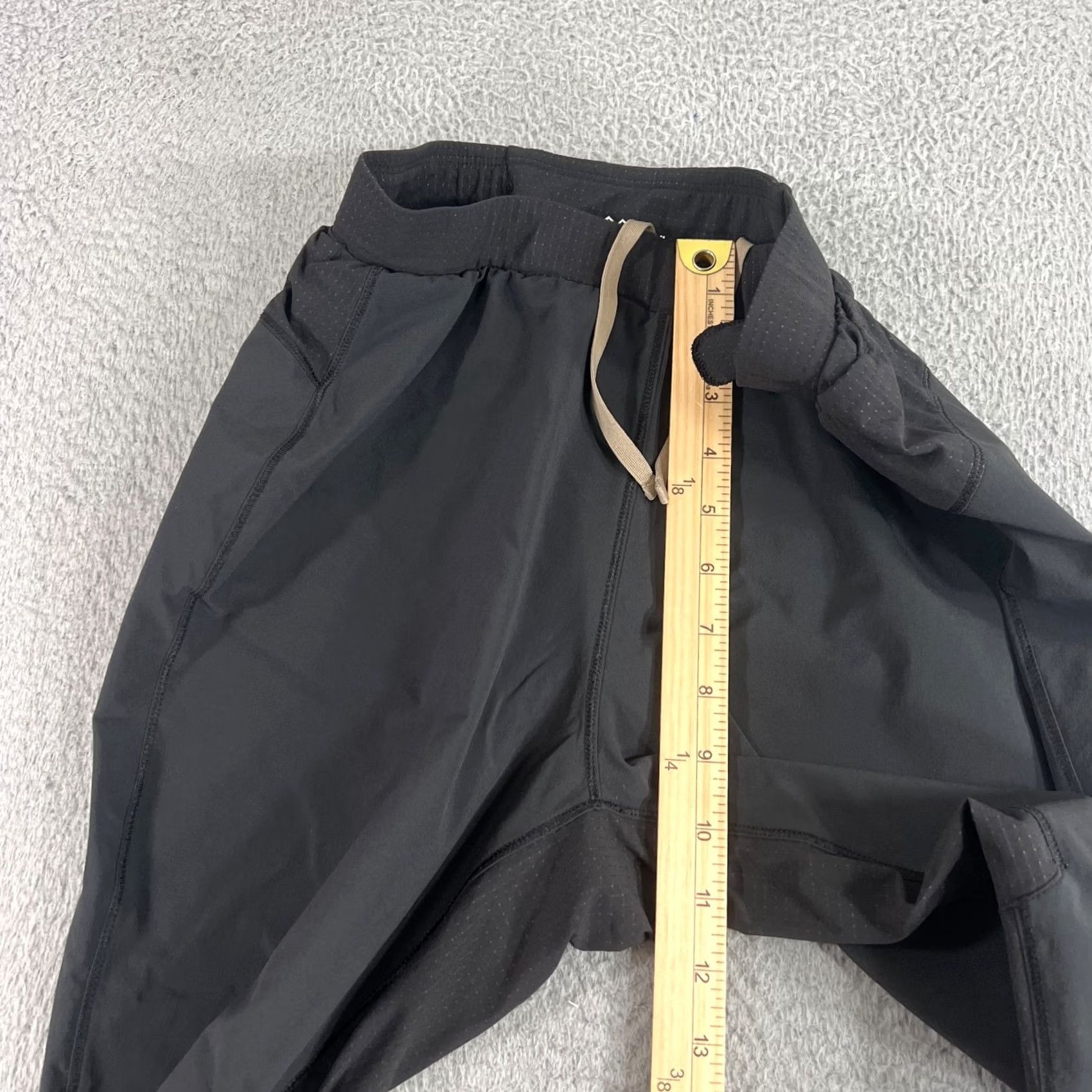 Vintage REI Co-op Pants Mens S Black Nylon Spandex Stretch Ankle Zip Running Athletic Size US 29 - 6 Thumbnail