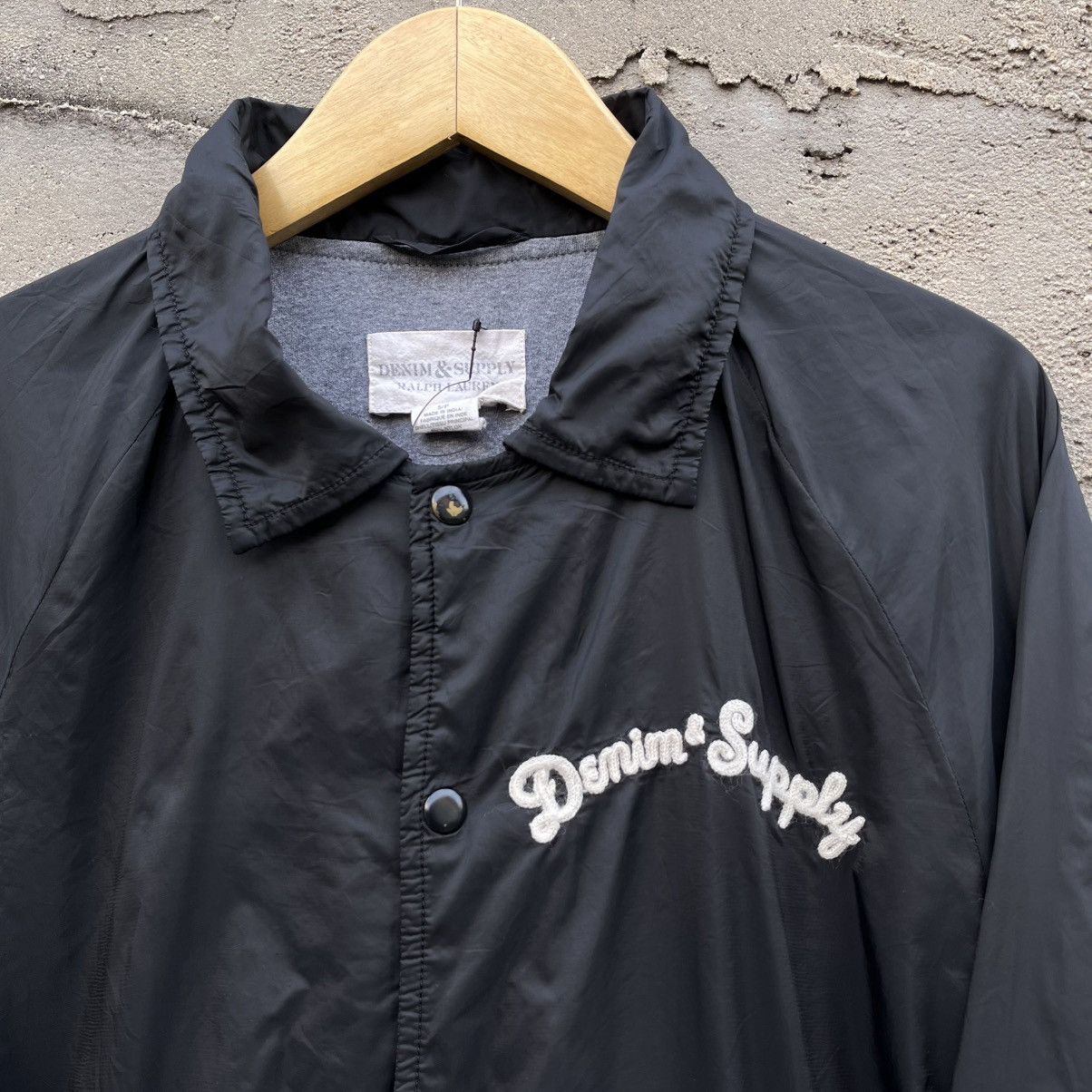 RRL Ralph Lauren Denim Supply RL Coach Jacket Embroidery Size US L / EU 52-54 / 3 - 5 Thumbnail