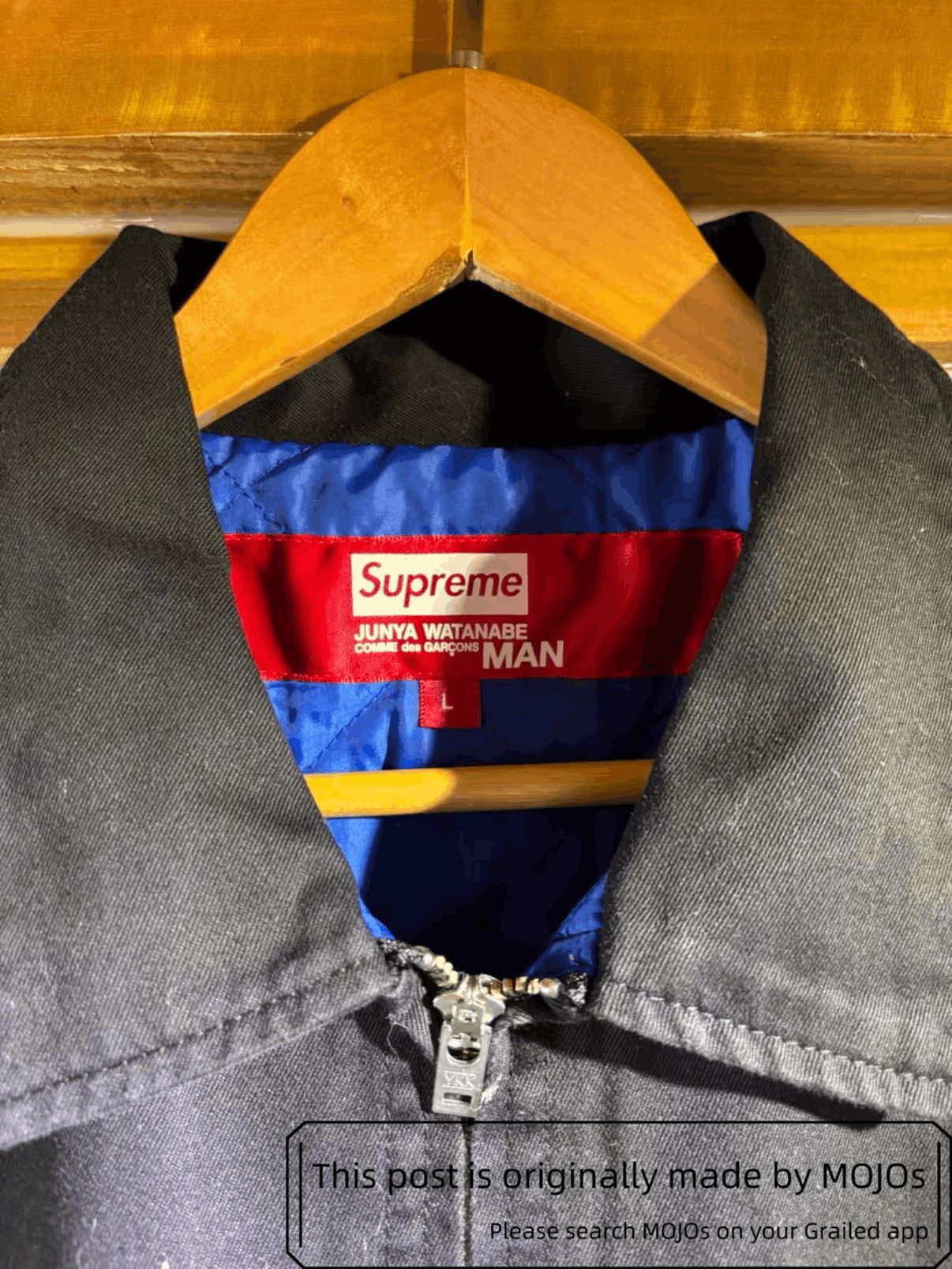 Junya Watanabe × Supreme Sz L Junya Watanabe x Sureme Slogan Jacket mojos164622 Size US L / EU 52-54 / 3 - 2 Thumbnail