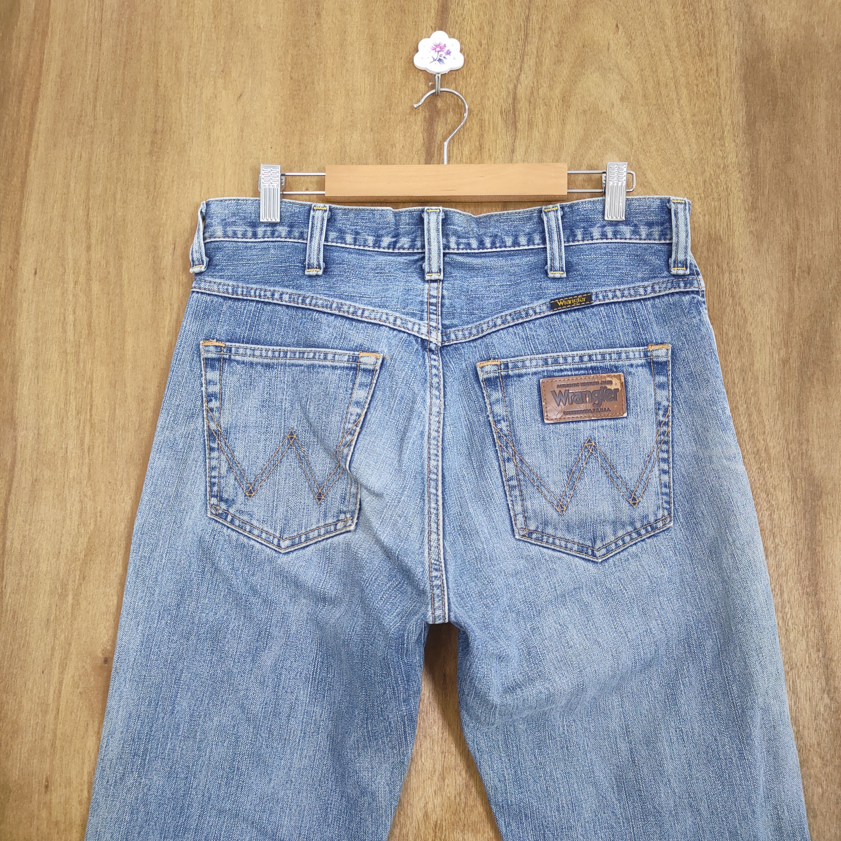 Jean VINTAGE JAPANESE BLUE DISTRESSED JEANS PANTS Size US 32 / EU 48 - 10 Thumbnail