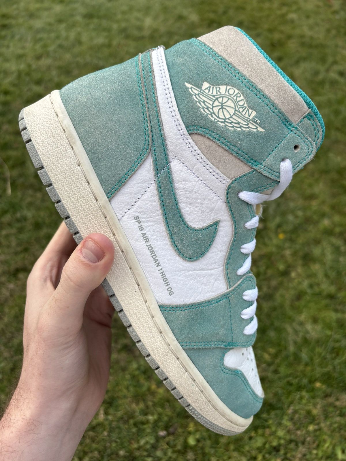 Jordan Brand Jordan 1 Retro High OG Turbo Green 2019 Size 10.5 Size US 10.5 / EU 43-44 - 1 Thumbnail
