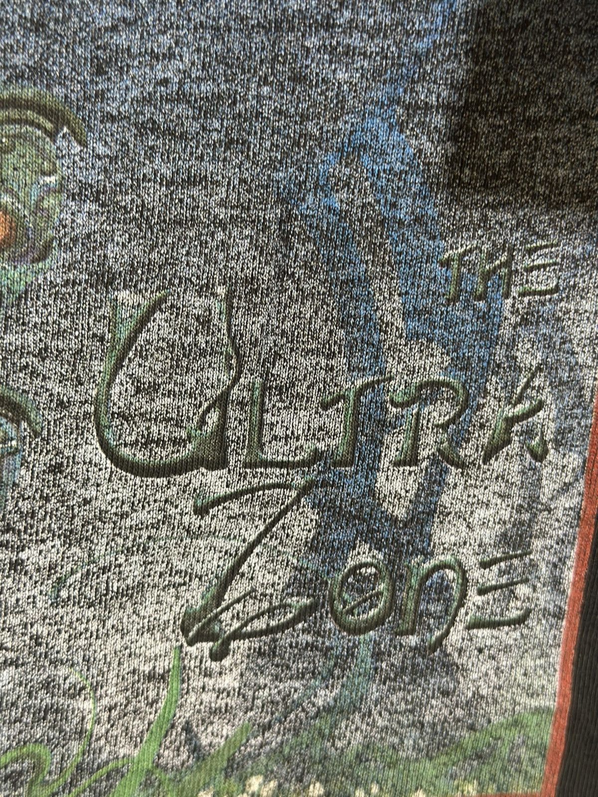Band Tees Thrashed Vintage Steve Vai Ultra Zone Sun Faded Grunge Tee Size US XL / EU 56 / 4 - 3 Thumbnail