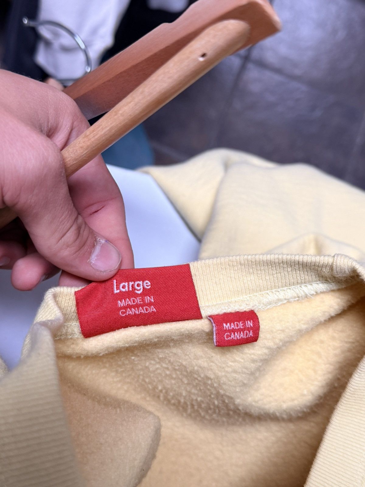 Supreme Yellow Supreme Red Box Logo Size US L / EU 52-54 / 3 - 5 Thumbnail