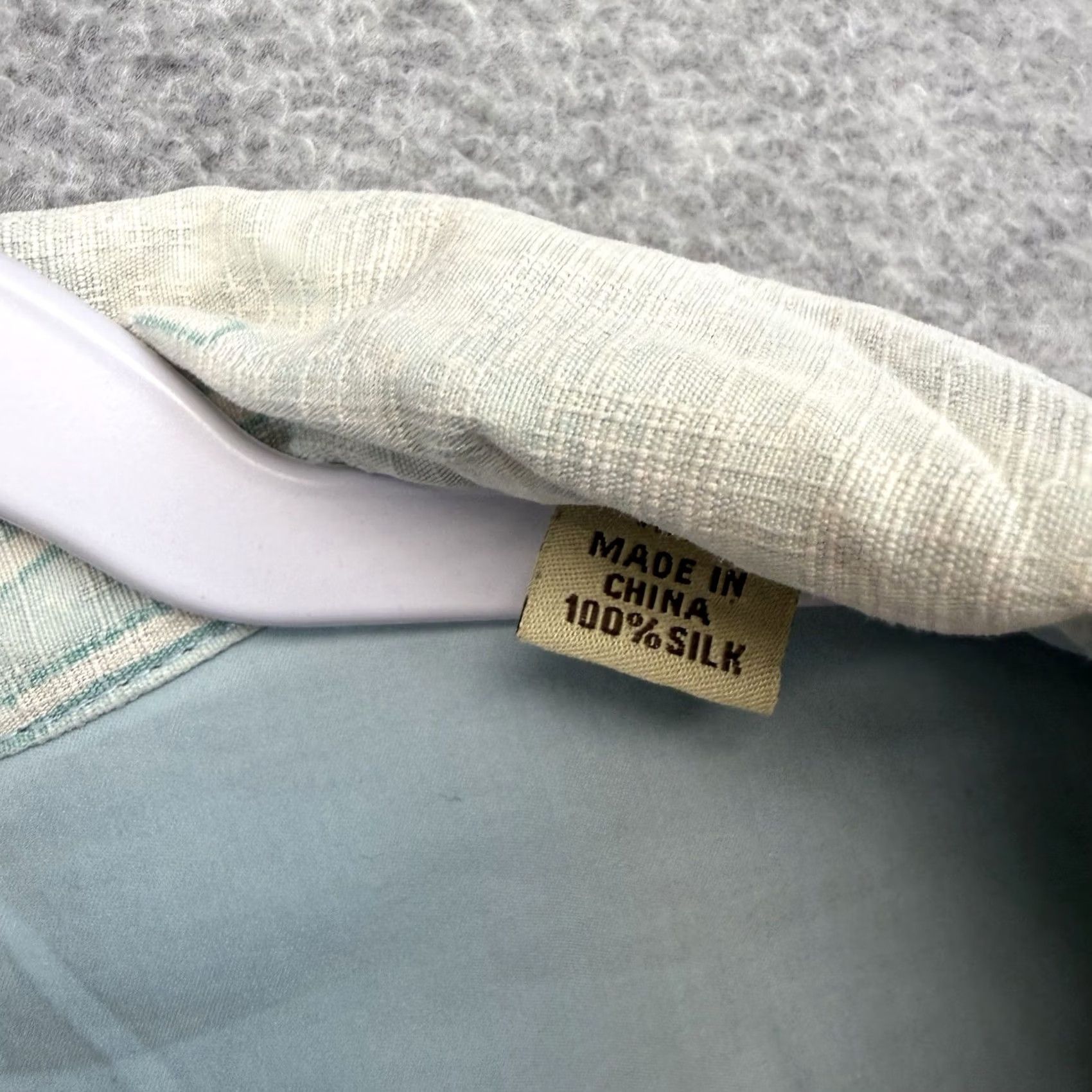 Tommy Bahama Tommy Bahama Shirt Mens Blue Aloha Hawaiian Floral Silk Blend Camp Shirt XXL Short Sleeve Button-Up 2XL Size US XXL / EU 58 / 5 - 3 Thumbnail