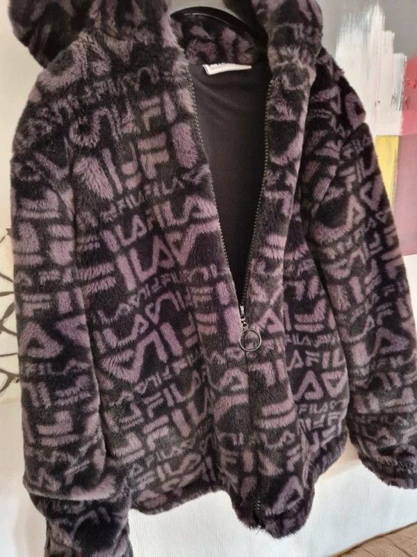 Fila faux fur bomber fila Size S / US 4 / IT 40 - 3 Thumbnail