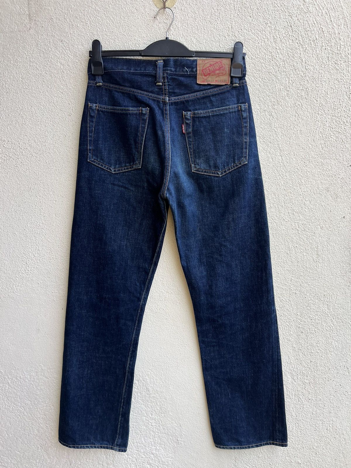 Denime × Japanese Brand Vintage DENIME Japan Fade Denim Selvedge Jeans Size US 29 - 24 Thumbnail