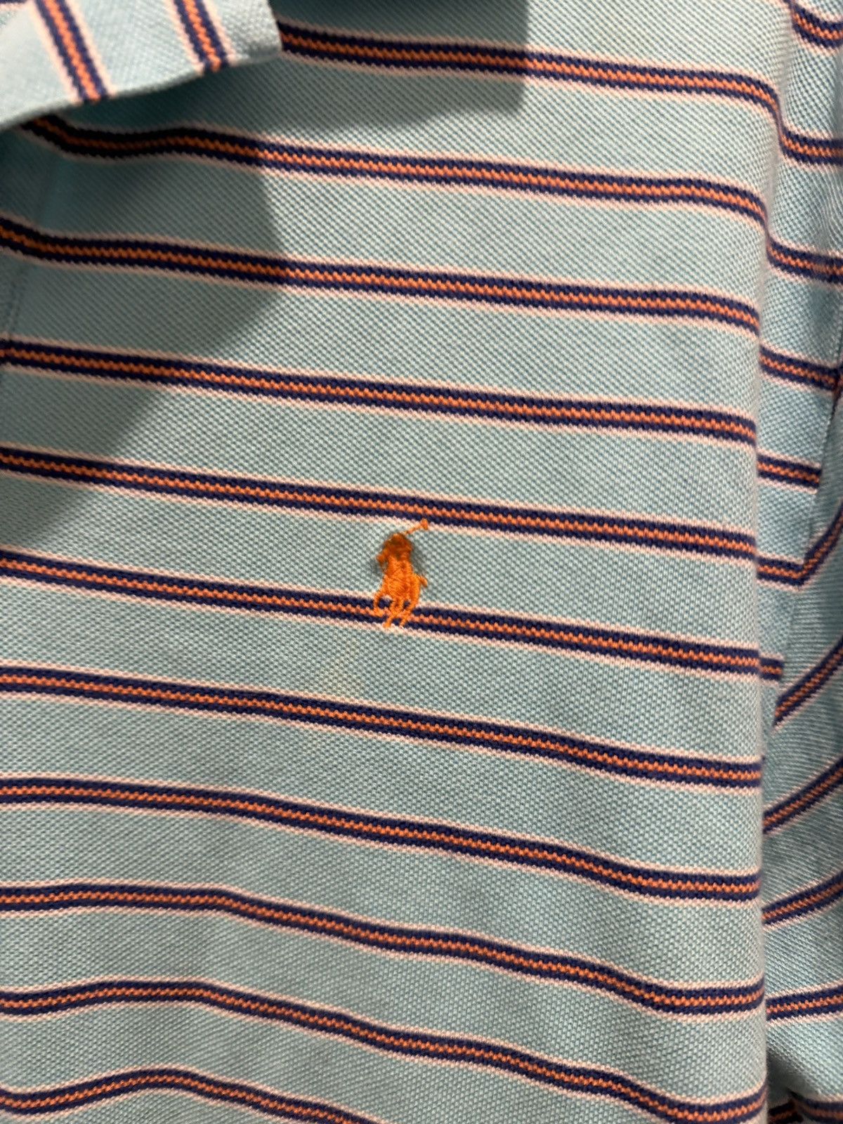 Polo Ralph Lauren Vintage Ralph Lauren blue and pink polo shirt Size US M / EU 48-50 / 2 - 4 Thumbnail