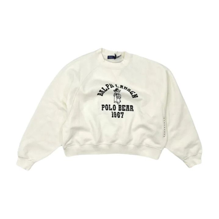 Polo Ralph Lauren Polo Ralph Lauren Letter Print Crewneck Sweatshirt Size US M / EU 48-50 / 2 - 1 Thumbnail