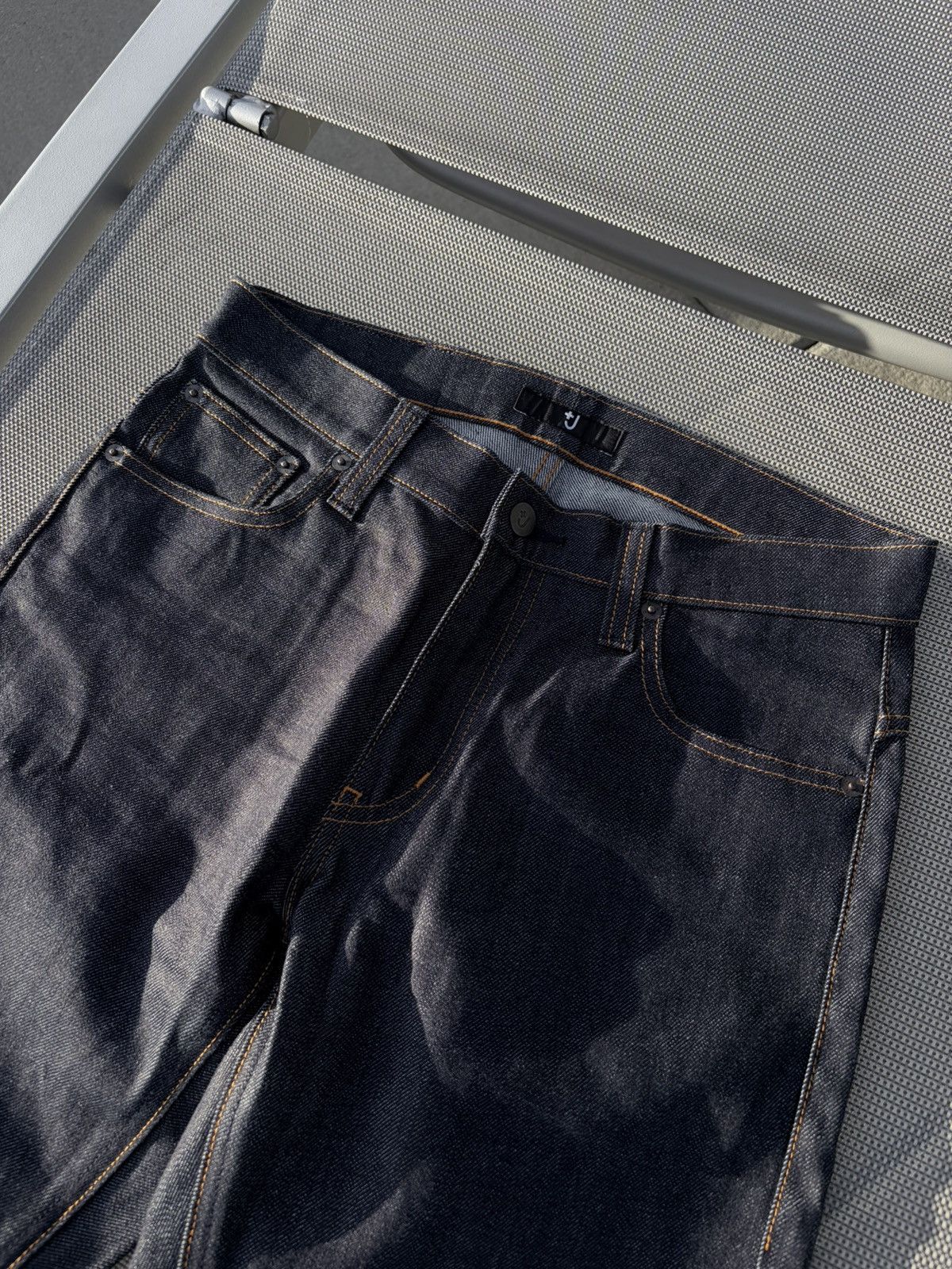 Jil Sander × Uniqlo Uniqlo +Jil Sander Selvedge Jeans. Size US 30 / EU 46 - 3 Thumbnail