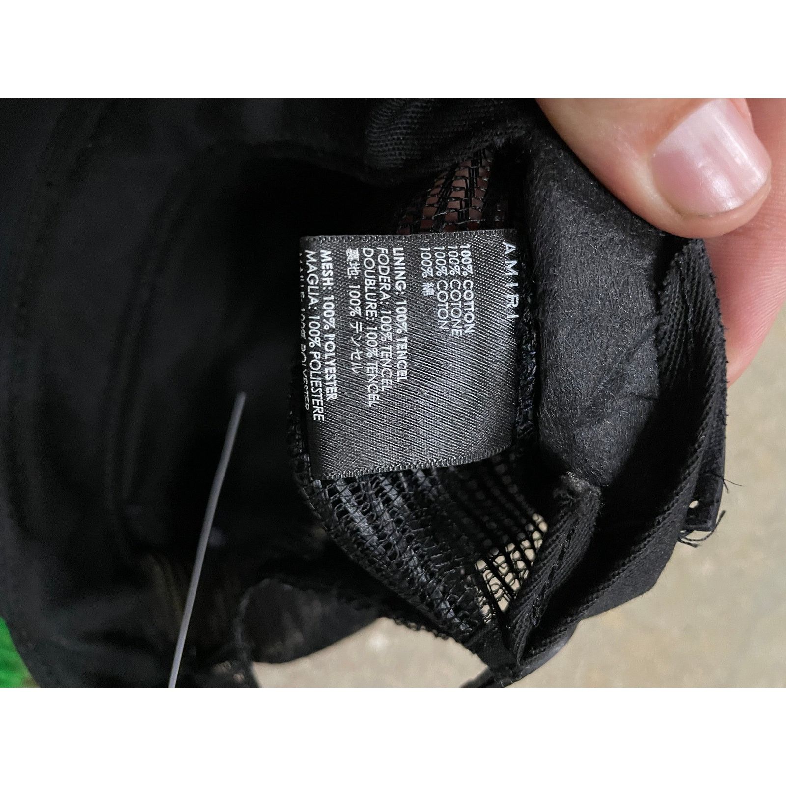 Amiri Amiri Cap Black White Logo Used OS Size ONE SIZE - 4 Thumbnail