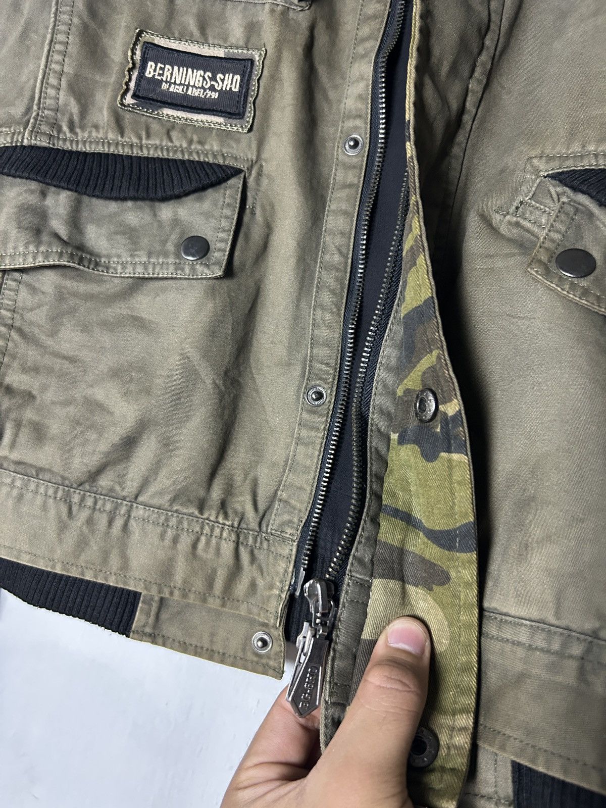 Le Grande Bleu (L.G.B.) Berning Sho Japan Bono jacket Camo LGB style Size US M / EU 48-50 / 2 - 5 Thumbnail