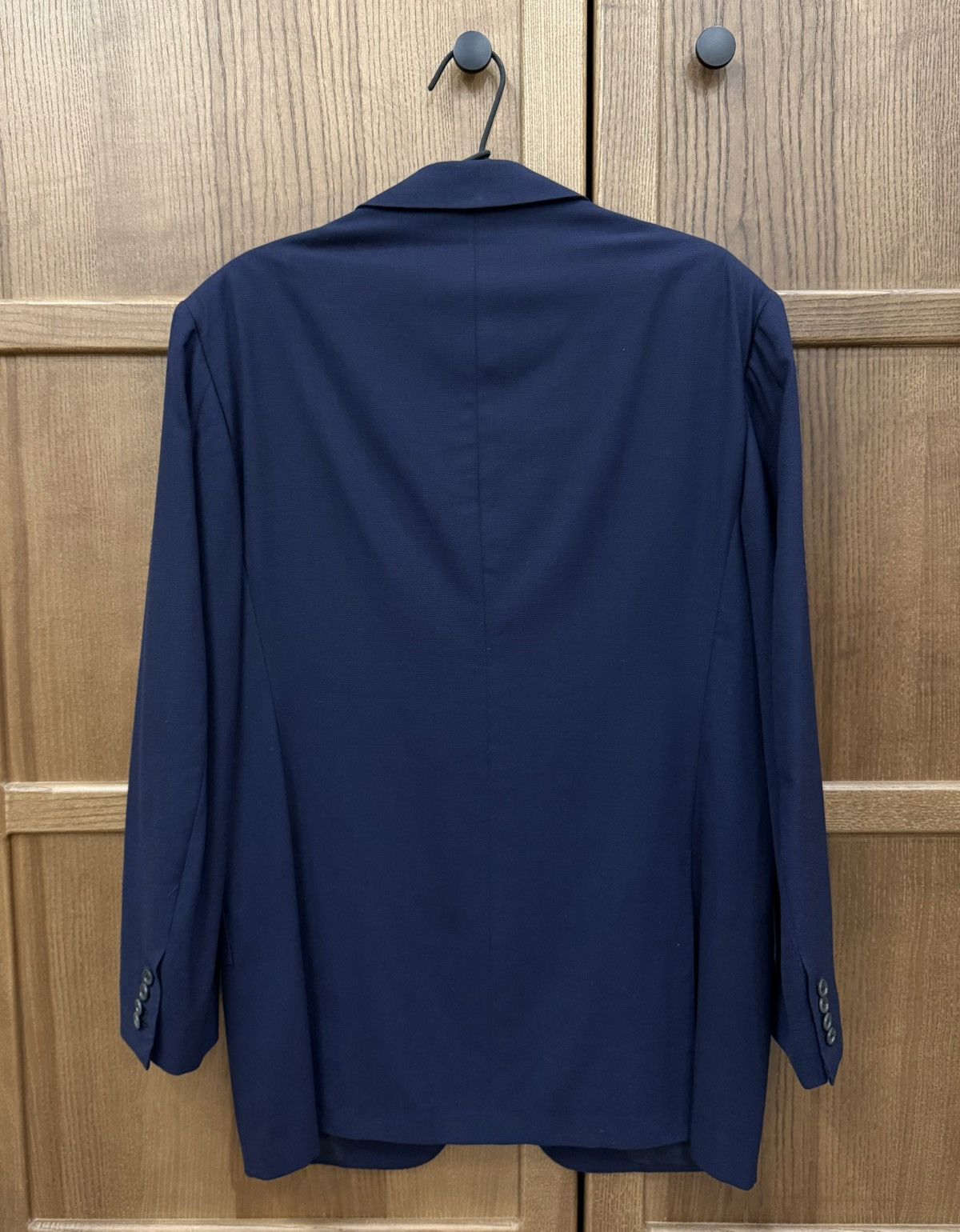 Kiton Kiton Napoli Navy Blue Wool Blazer Three Button Jacket Size 42R - 16 Thumbnail