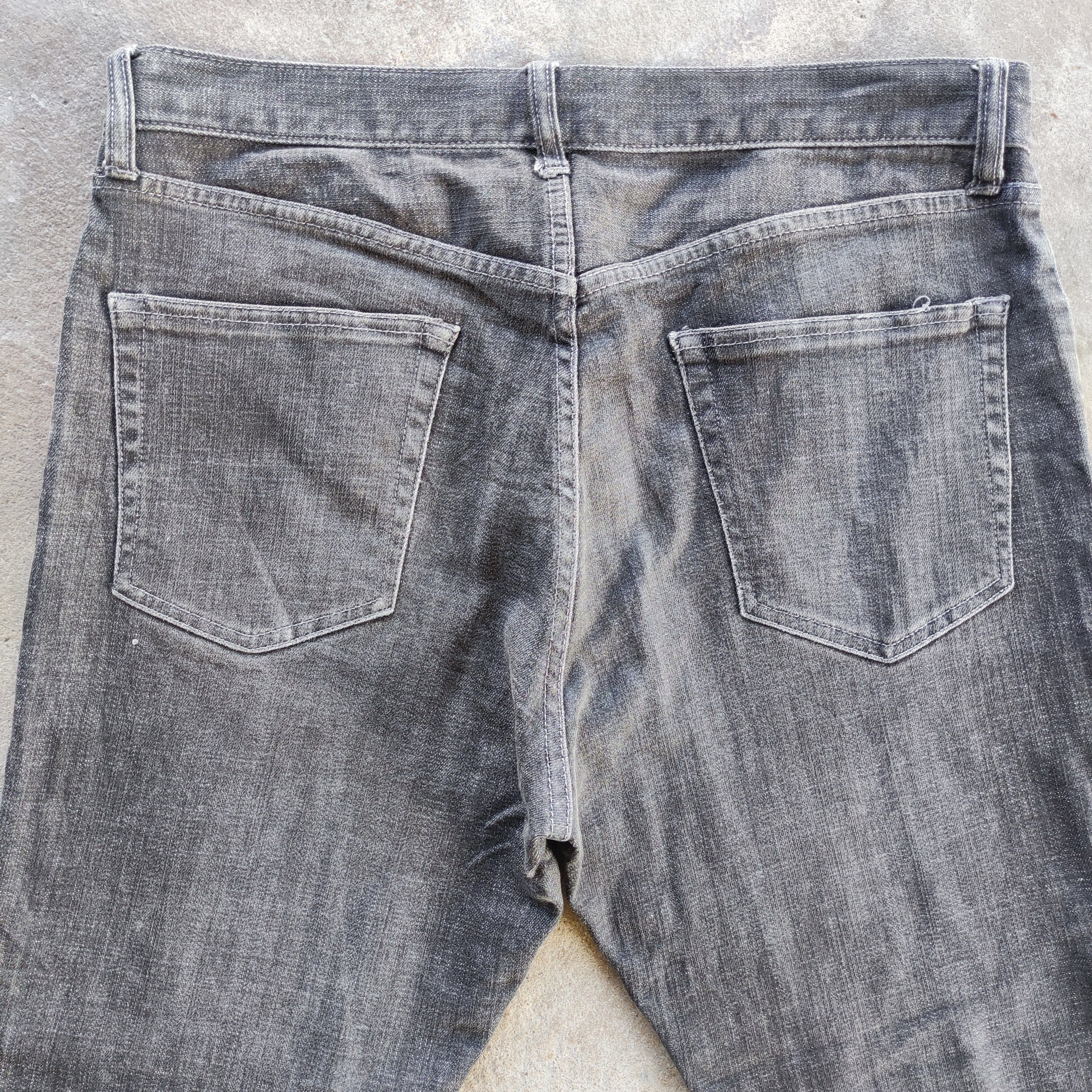 Vintage Topvalu Brand Jeans Ripped Faded Pants