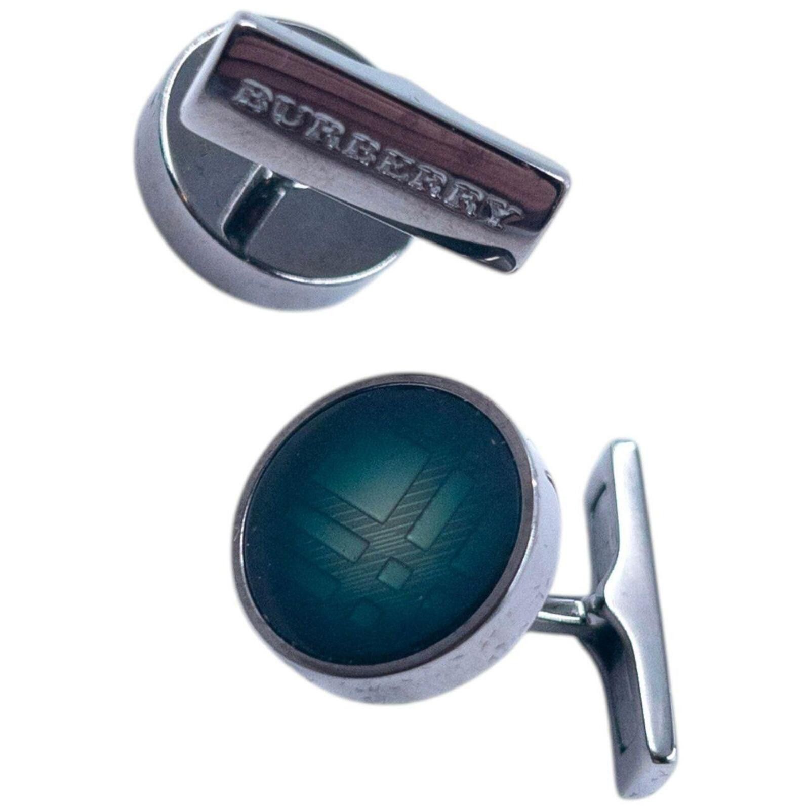 Burberry Vintage 2000s Burberry Nova Check Cuff Links Size ONE SIZE - 5 Thumbnail