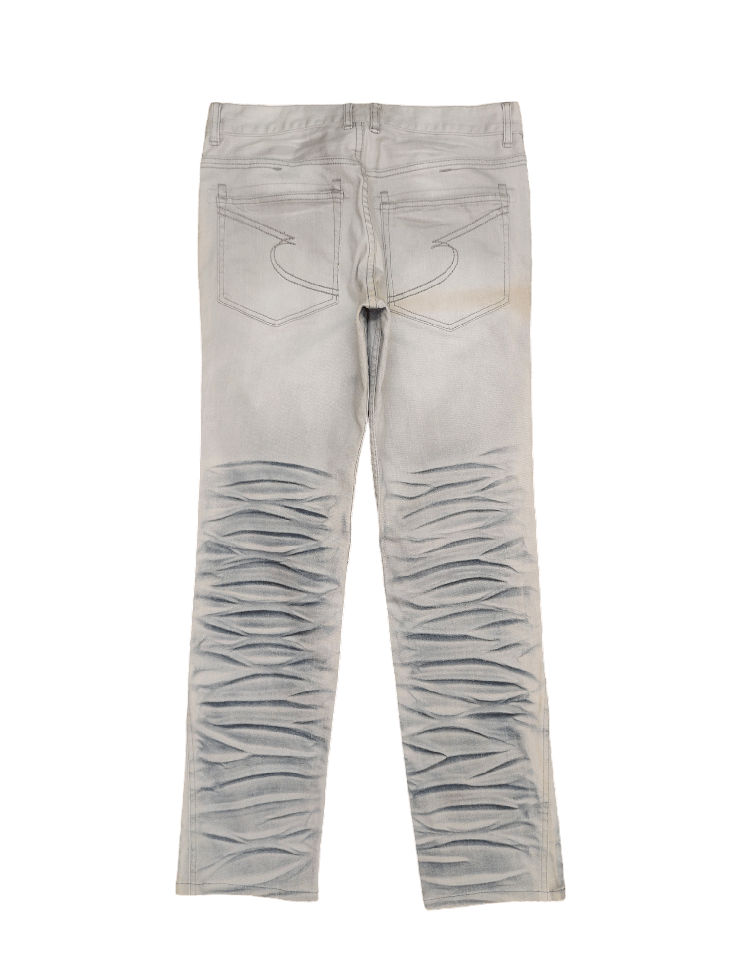 semanticdesign Semantic Design Clawmark Charcoal Design Denim Jeans Size US 31 - 10 Thumbnail