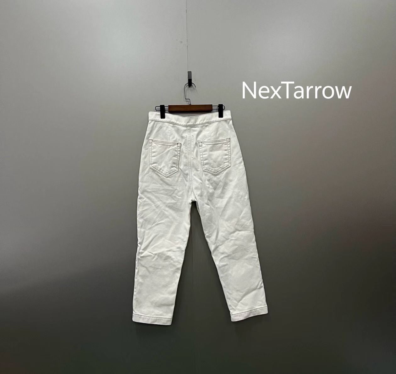 Rick Owens Rick Owens Ro White Jeans 2412-Nextarrow Size US 29 - 2 Thumbnail