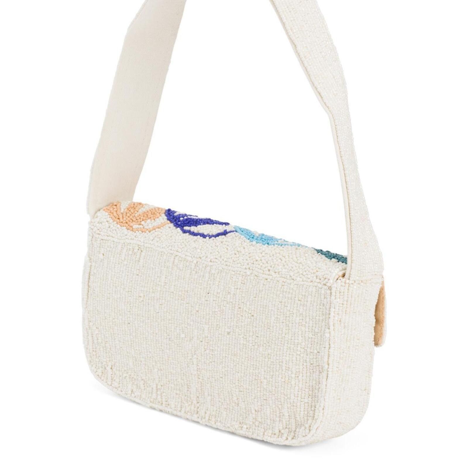 Marsell TikTok Viral Beach Umbrellas Multicolored Beaded Bag Size ONE SIZE - 5 Thumbnail