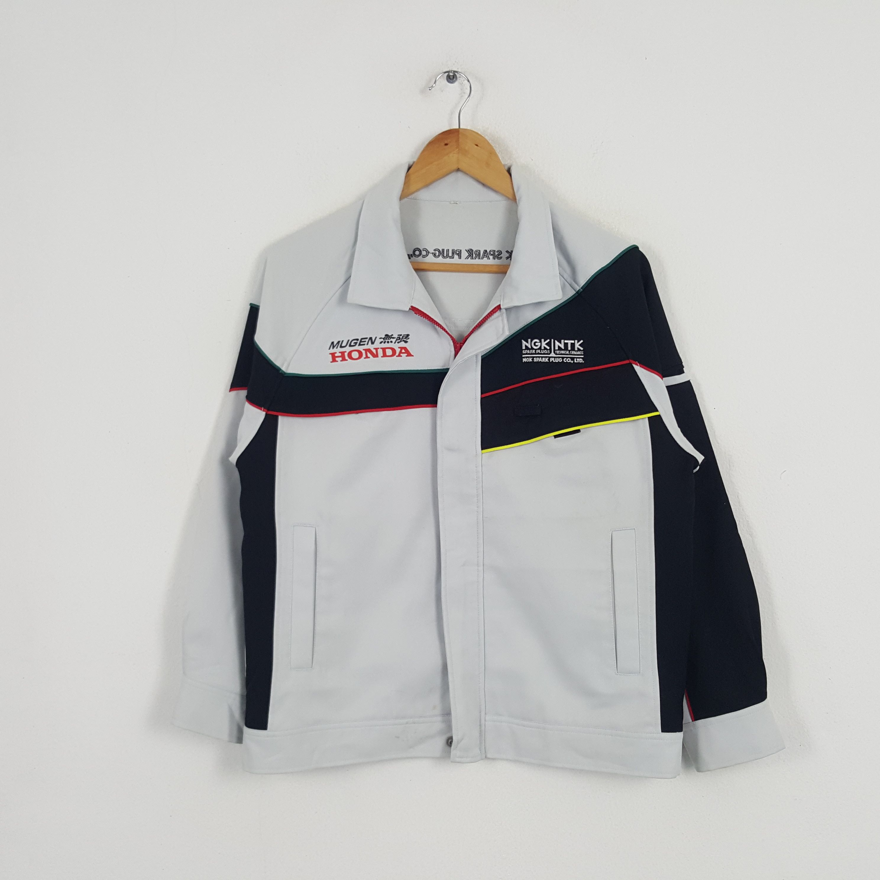 Honda × Vintage Vintage Mugen Honda NGK Spark Plug Racing Custom Jacket Size US M / EU 48-50 / 2 - 3 Thumbnail