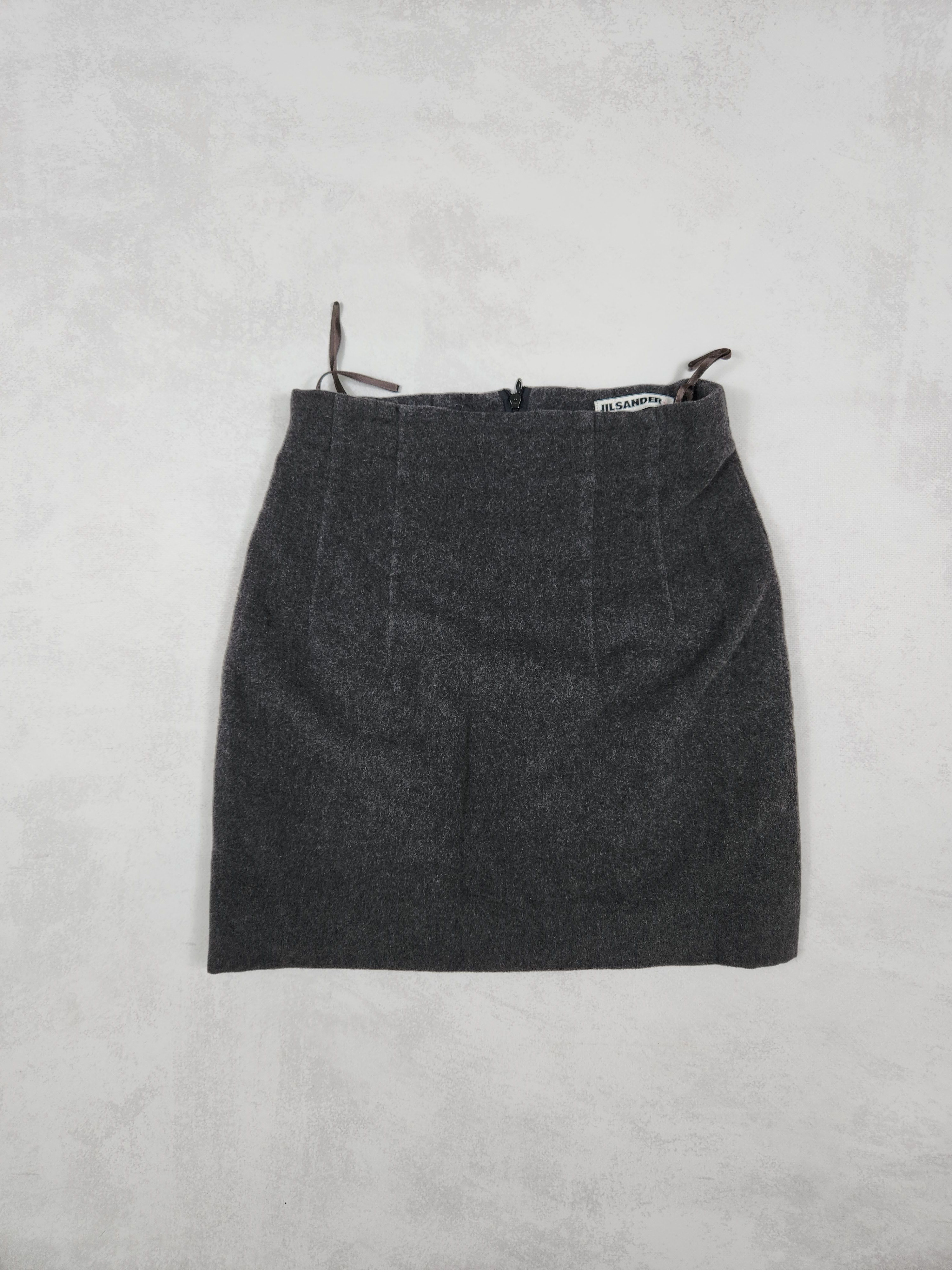 Jil Sander Vintage Jil Sander + wool Skirt Size 25" / US 0 / IT 36 - 1 Thumbnail