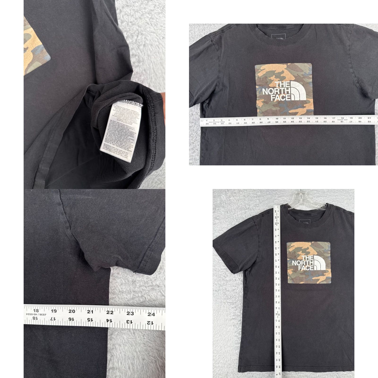 The North Face The North Face Shirt Men L Black Crew Neck Logo 100% Cotton Read All Seasons Breathable Size US L / EU 52-54 / 3 - 8 Thumbnail