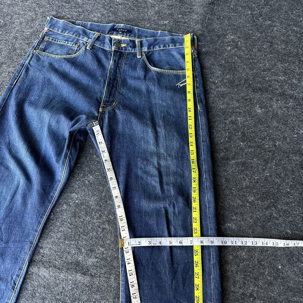 Tommy Hilfiger × Vintage Tommy Red Camo Label Blue Washed Denim D700 Size US 36 / EU 52 - 16 Thumbnail