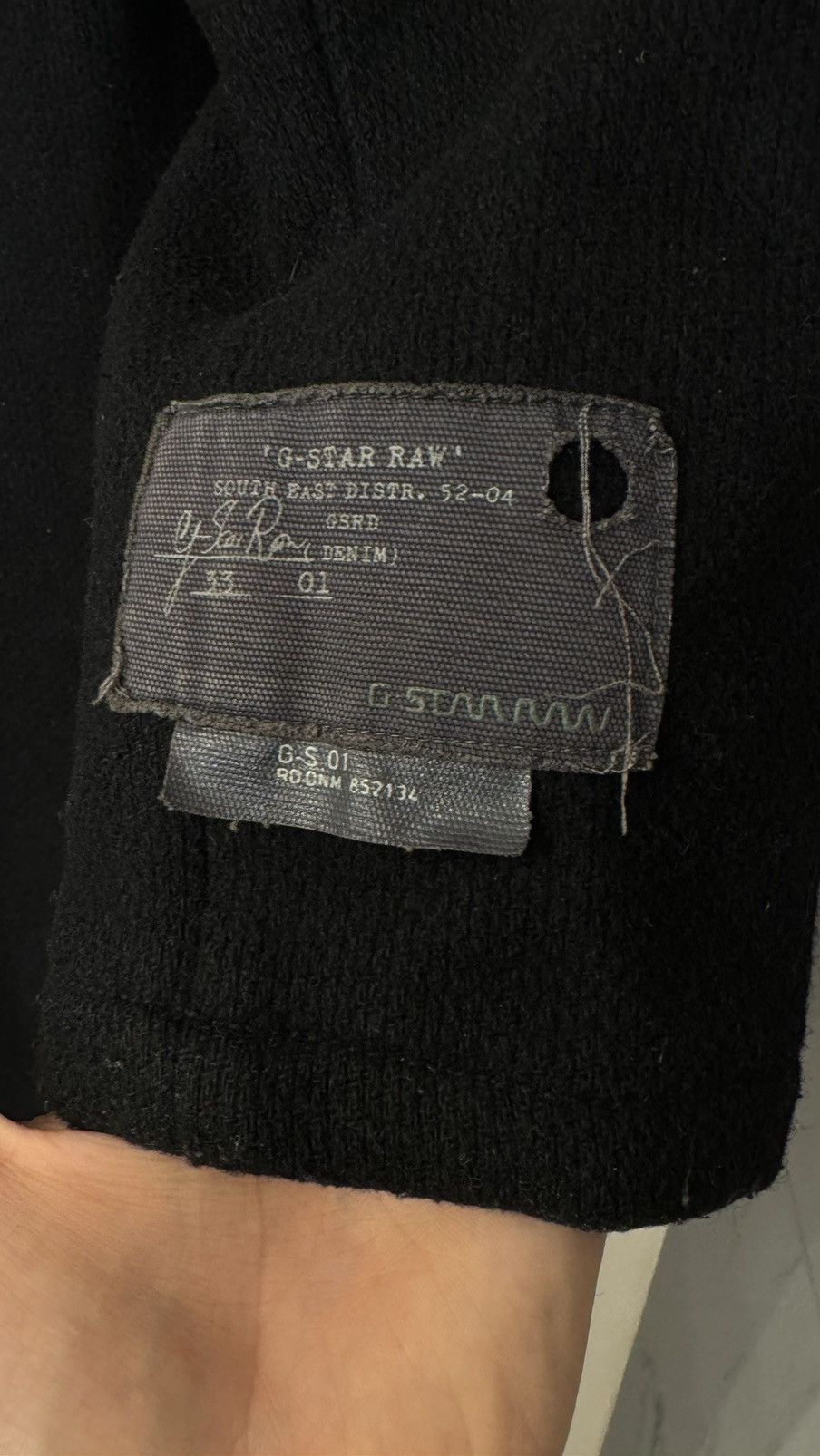 G-Star G-Star Raw coat wool vintage avant garde 90s Size US L / EU 52-54 / 3 - 11 Thumbnail