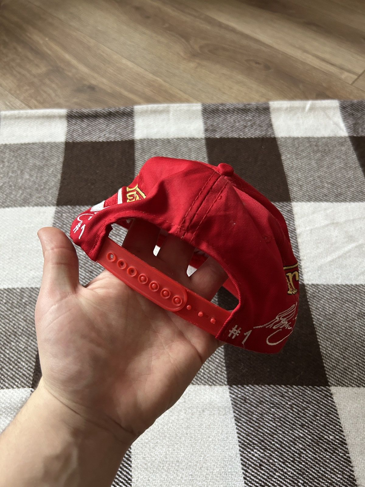 Ferrari × Vintage Vintage Ferrari Dekra big logo racing y2k nascar mens Size ONE SIZE - 3 Thumbnail