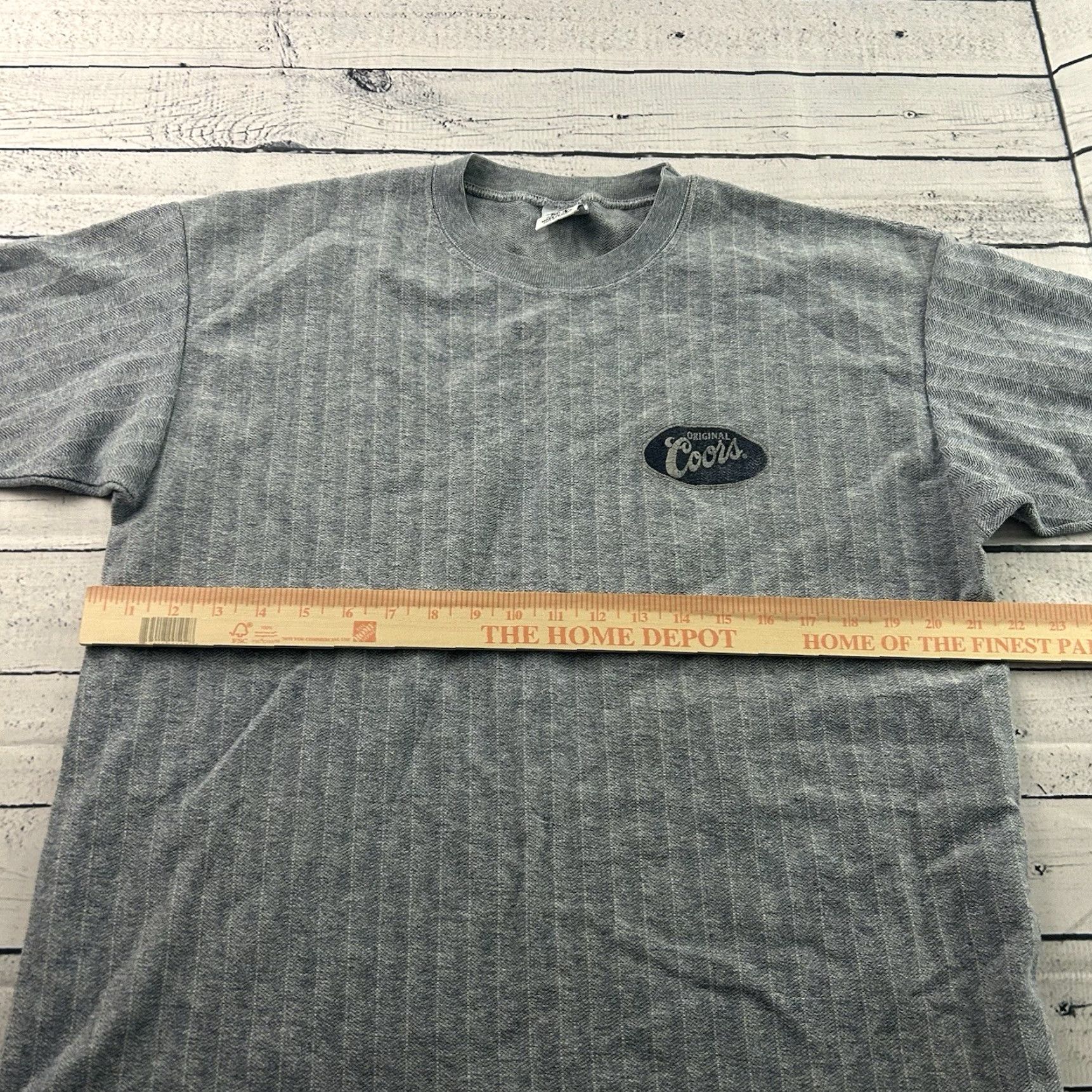 Vintage VINTAGE Coors Original Cal Cru Short Sleeve T Shirt Mens Large Gray Size US L / EU 52-54 / 3 - 5 Thumbnail