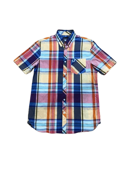 Fred Perry Vintage Fred Perry Custom Fit Button Up Shirt Size S Size US S / EU 44-46 / 1 - 1 Thumbnail