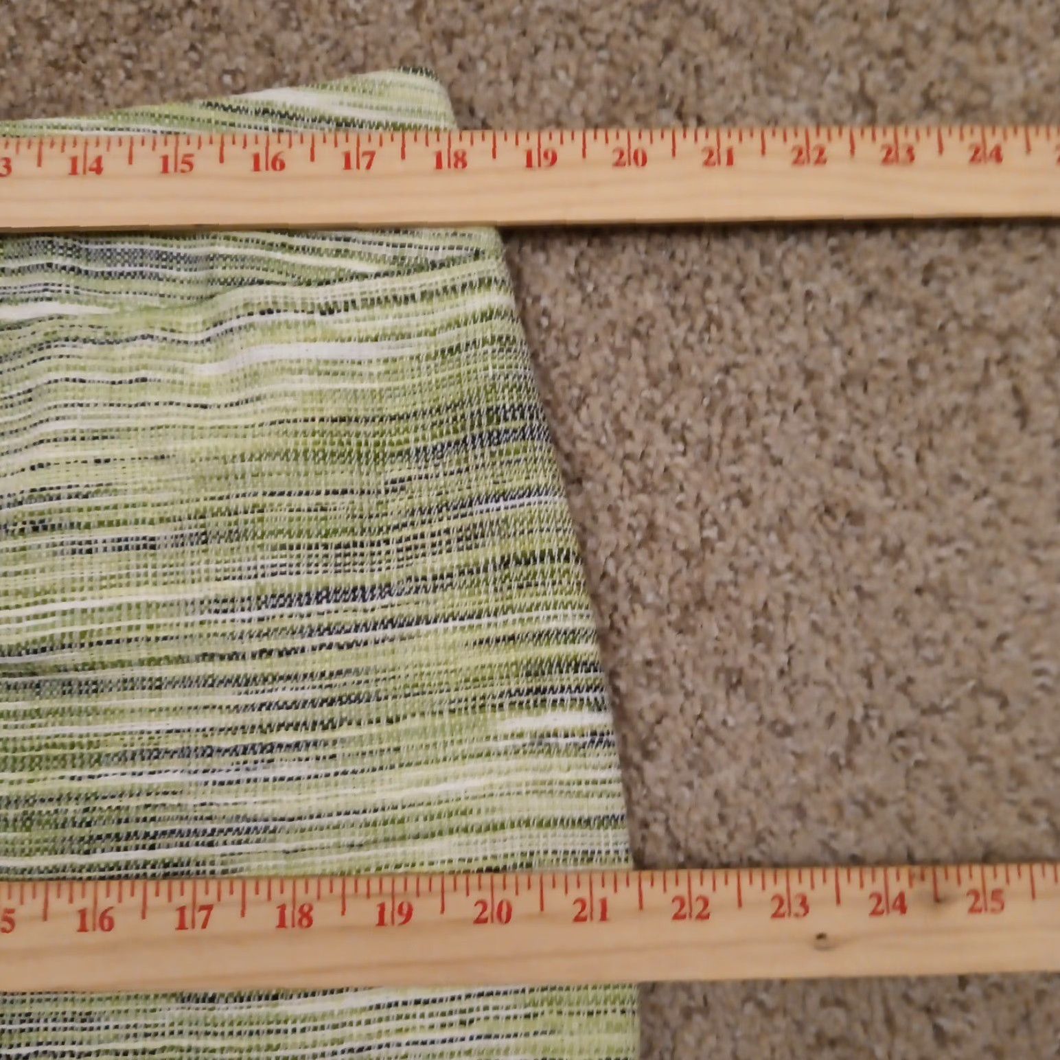 Kasper Kasper Skirt Women Midi Green Striped Lined Slit Zip 14 Acrylic Blend Polyester Modacrylic Pencil Straight Vintage No Size 36" / US 14 / IT 50 - 3 Thumbnail