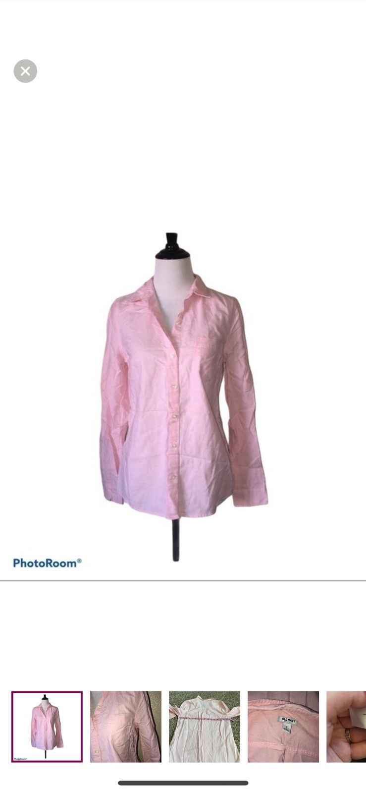 Old Navy Old navy small long sleeve oxford button down Size S / US 4 / IT 40 - 1 Thumbnail