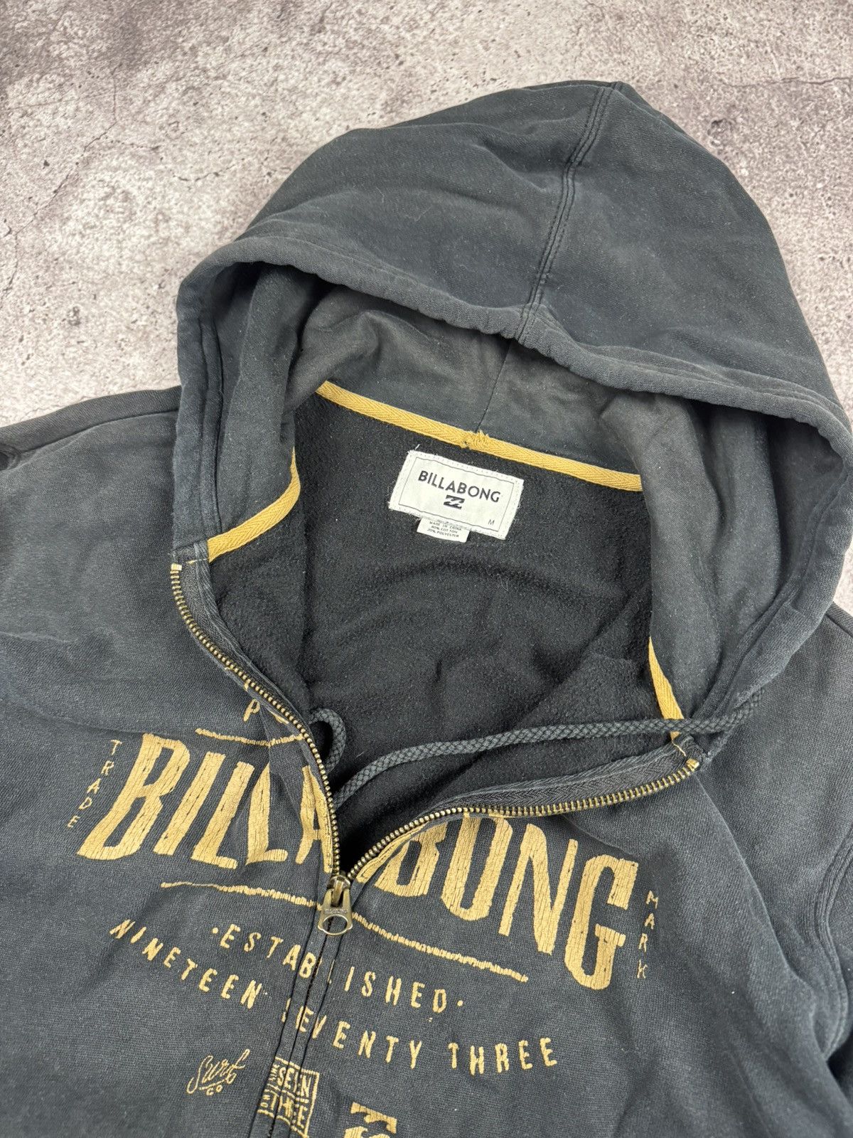 Billabong Vintage Y2K Billabong Surf Patchwork Faded Zip Hoodie Size US M / EU 48-50 / 2 - 4 Thumbnail