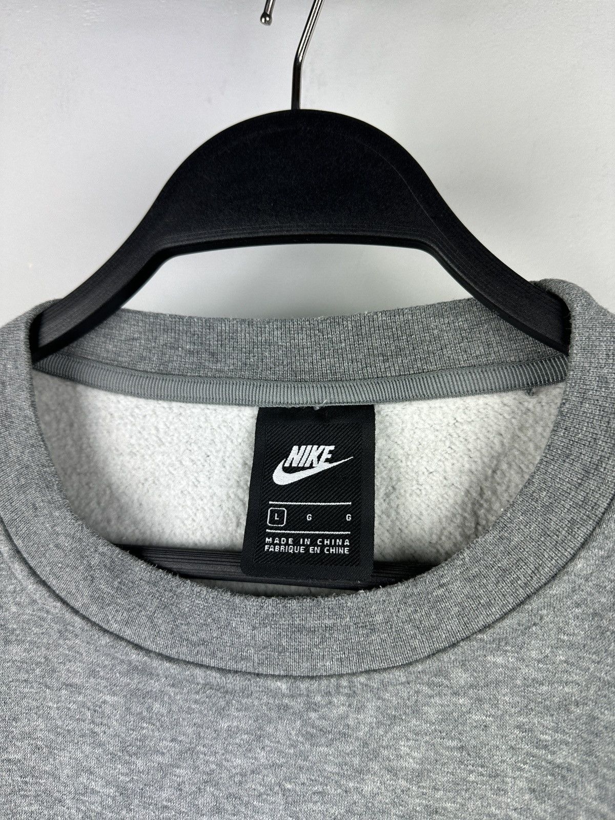 Nike × Vintage Nike NSW Big Logo Crewneck Sweatshirt Men’s L Size US L / EU 52-54 / 3 - 6 Thumbnail