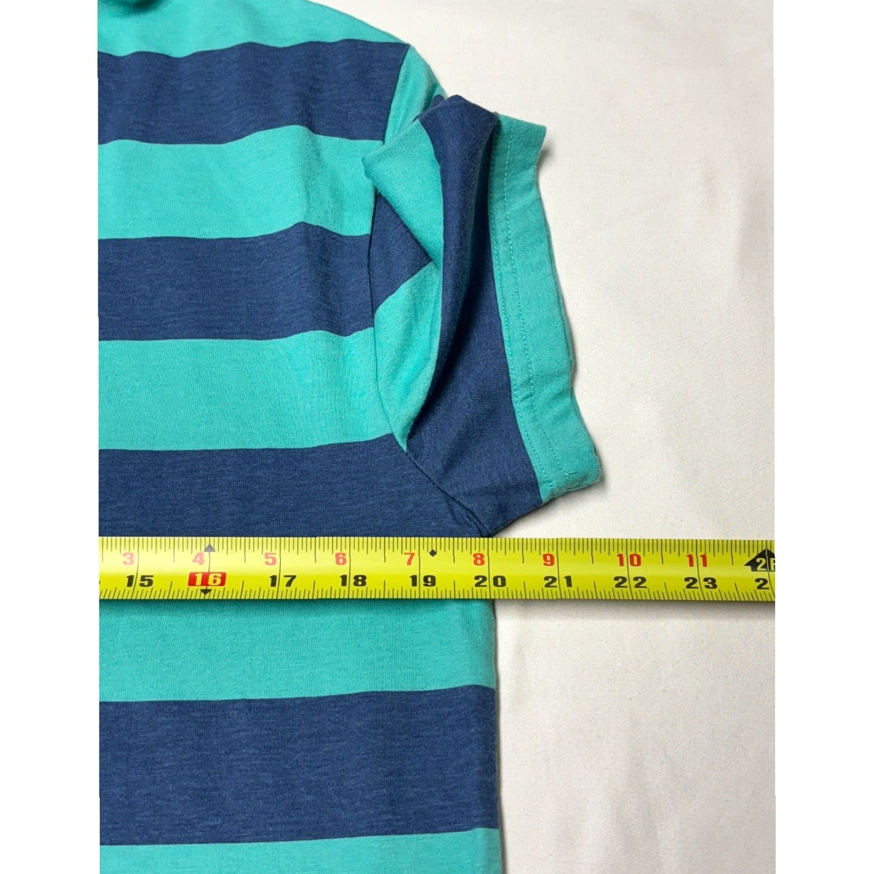 Disney Disney Mickey and Friends Tennis Club Striped Polo Shirt Men's M Size US M / EU 48-50 / 2 - 6 Thumbnail