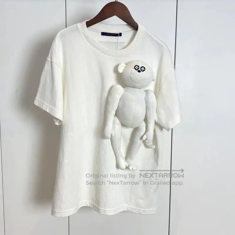 Louis Vuitton Louis Vuitton Summer White Cotton T. Size XS / US 0-2 / IT 36-38 - 1 Thumbnail