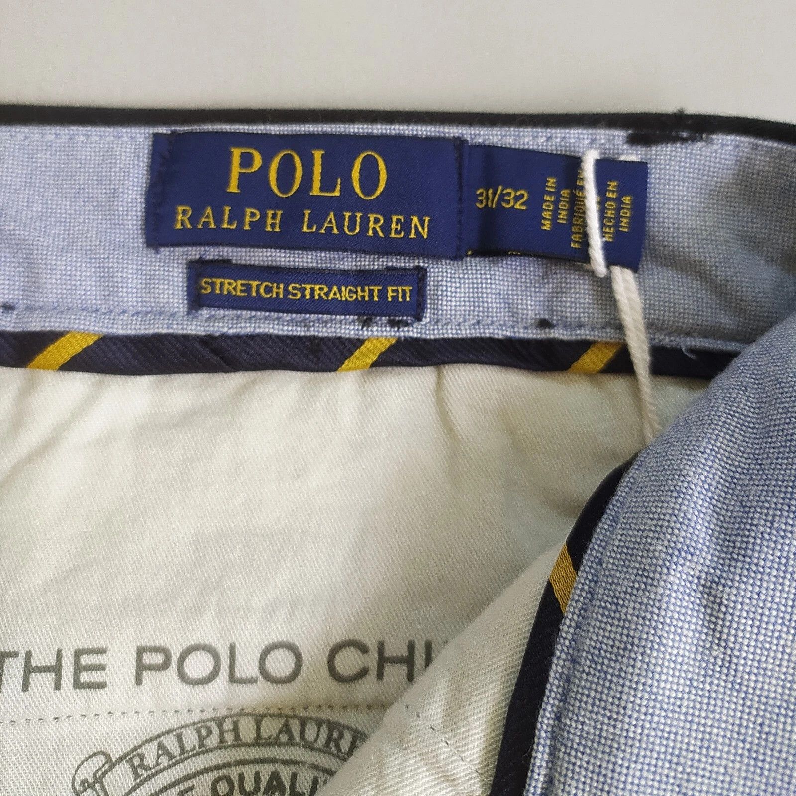 Polo Ralph Lauren Polo Ralph Lauren Stretch Straight Fit Chino Pant T 0028 Size US 31 - 5 Thumbnail