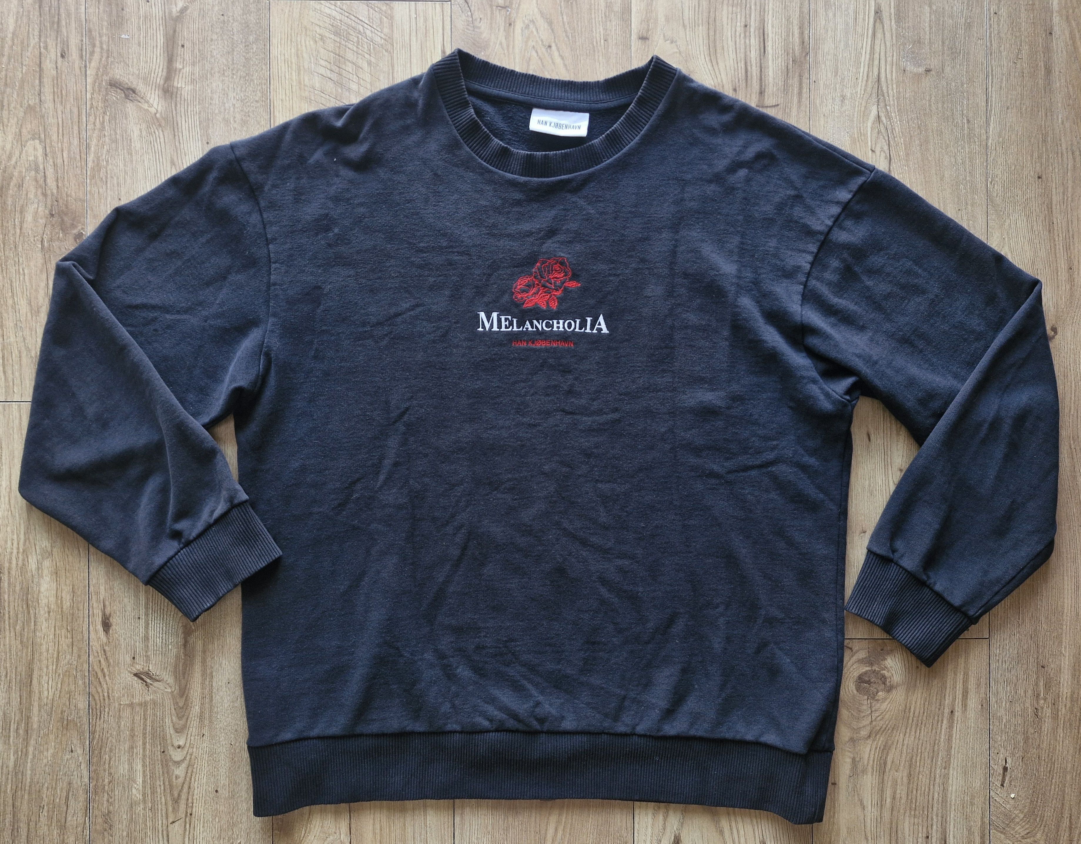 Han Kjobenhavn Men's Han Kjøbenhavn Melancholia oversize sweatshirt Size US XL / EU 56 / 4 - 1 Thumbnail