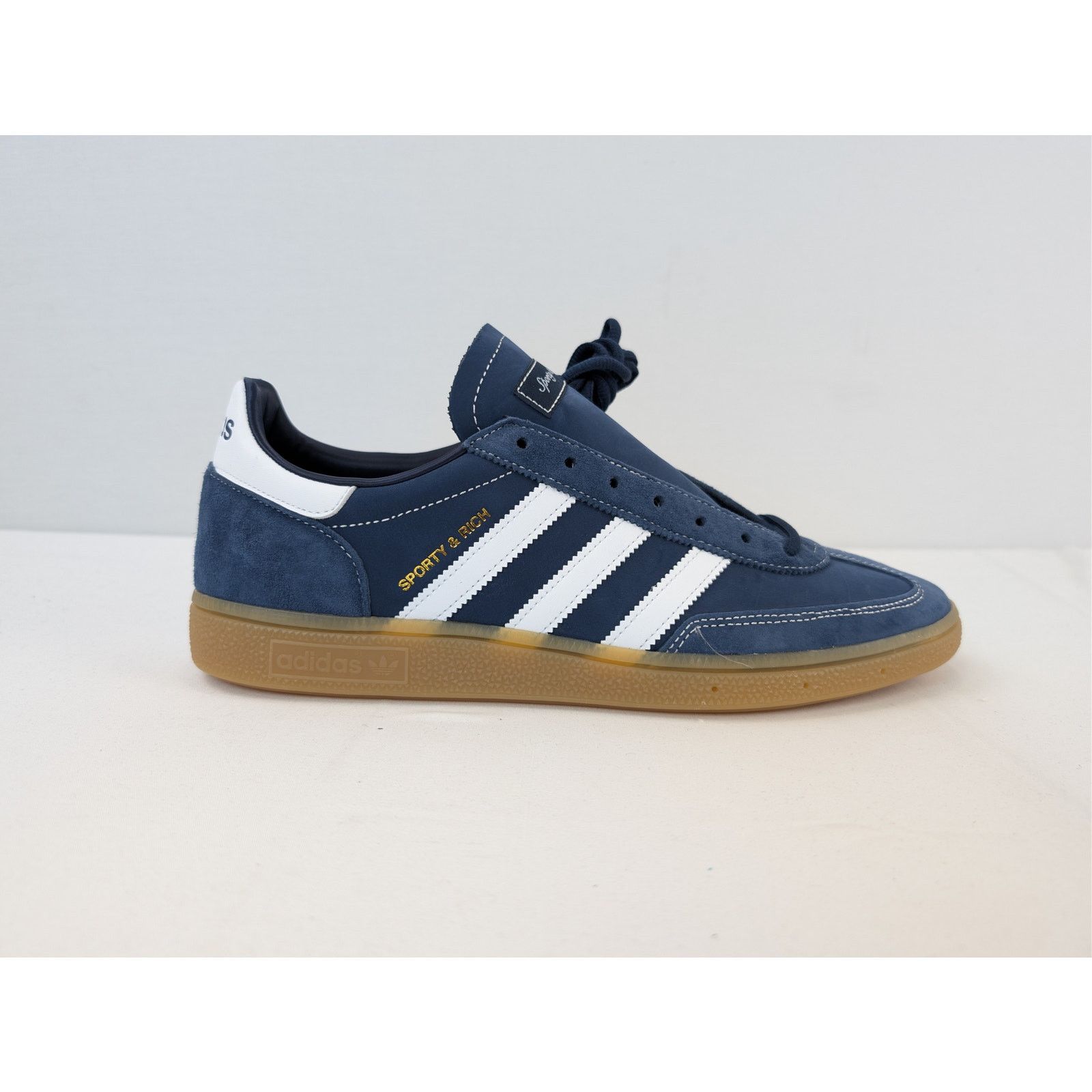 Adidas × Sporty & Rich o1rshd1 Handball Spezial x Sporty & Rich sneakers Beige/Blue Size US 11.5 / EU 44-45 - 4 Thumbnail